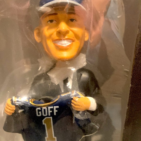 2016 Draft pick Jarred Goff Bobbleheads new in box - Picture 2 of 3